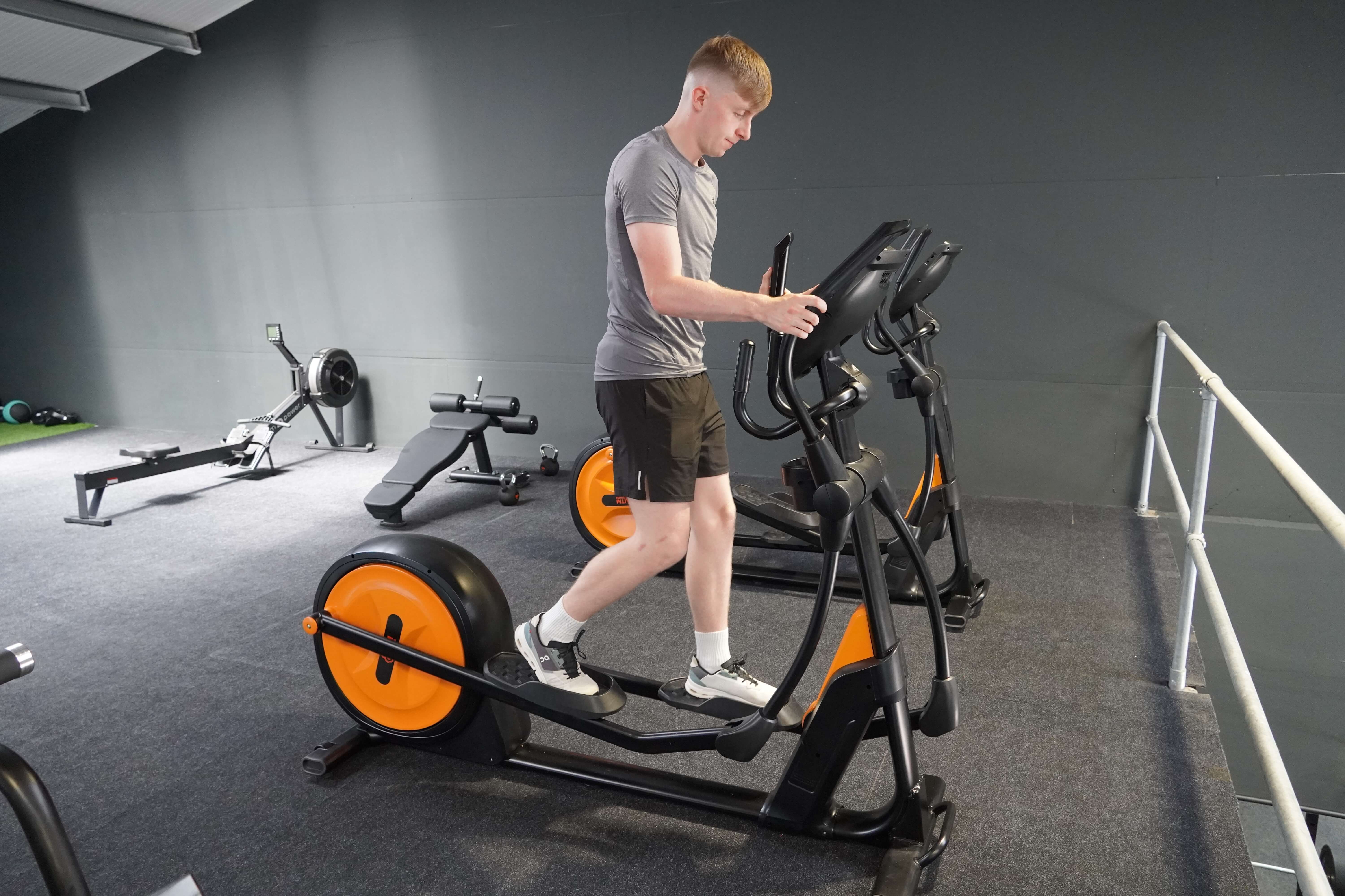 image of a dance instructor teaching a class